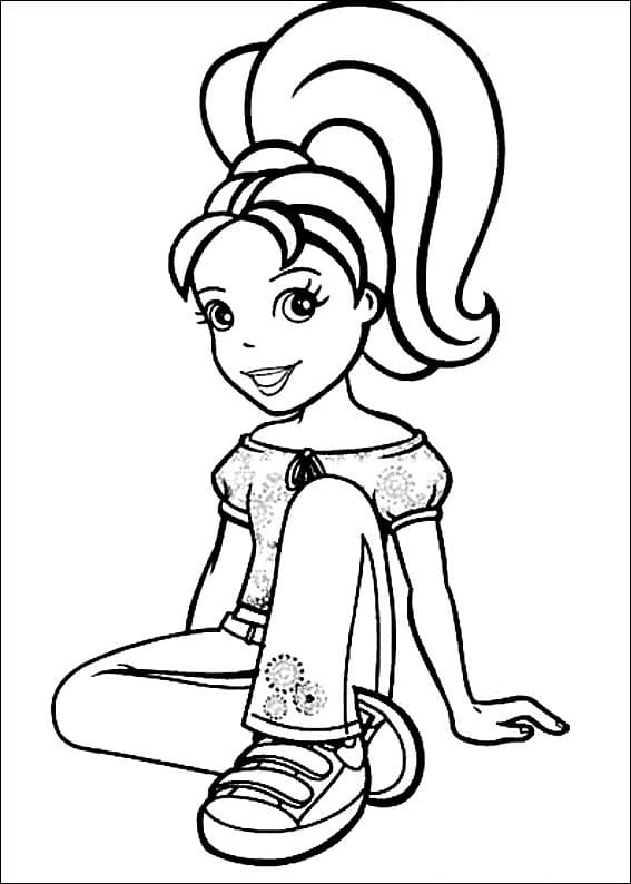 Coloriage polly pocket 10