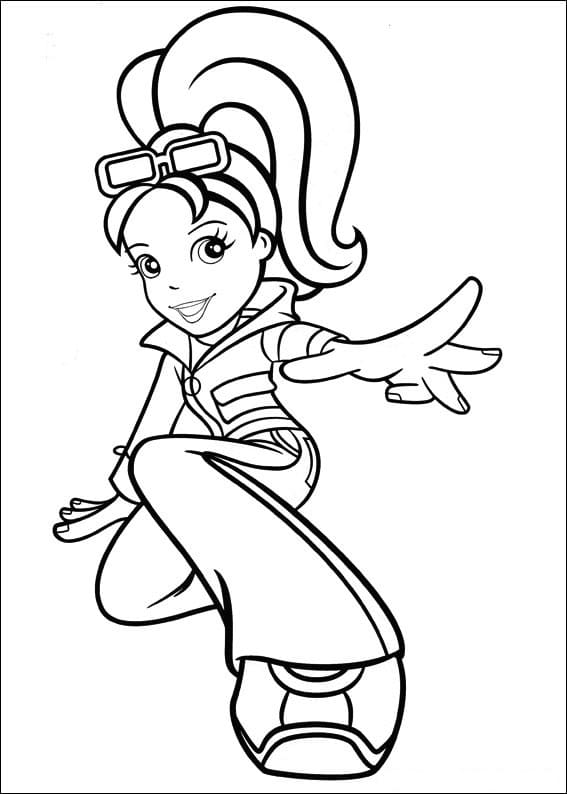 Coloriage polly pocket 12