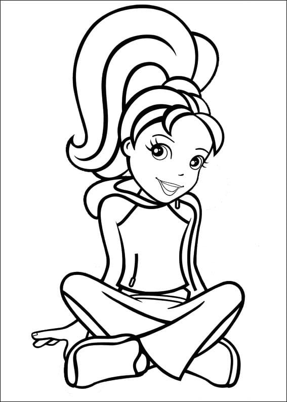 Coloriage polly pocket 13