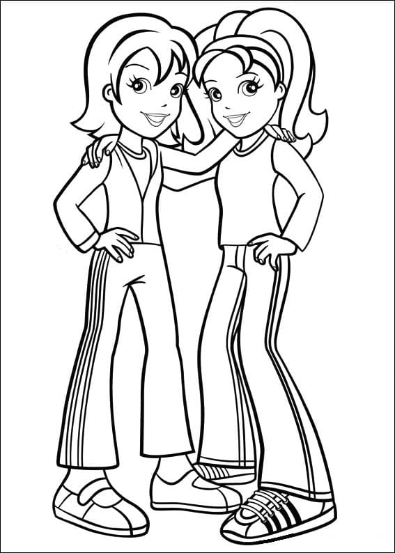 Coloriage polly pocket 17