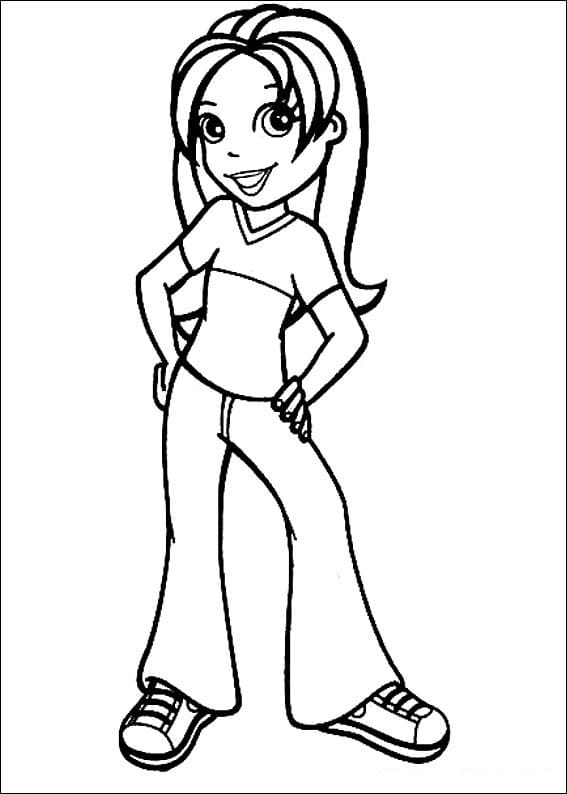 Coloriage polly pocket 2