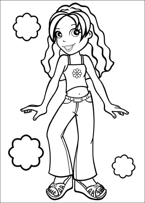 Coloriage polly pocket 22