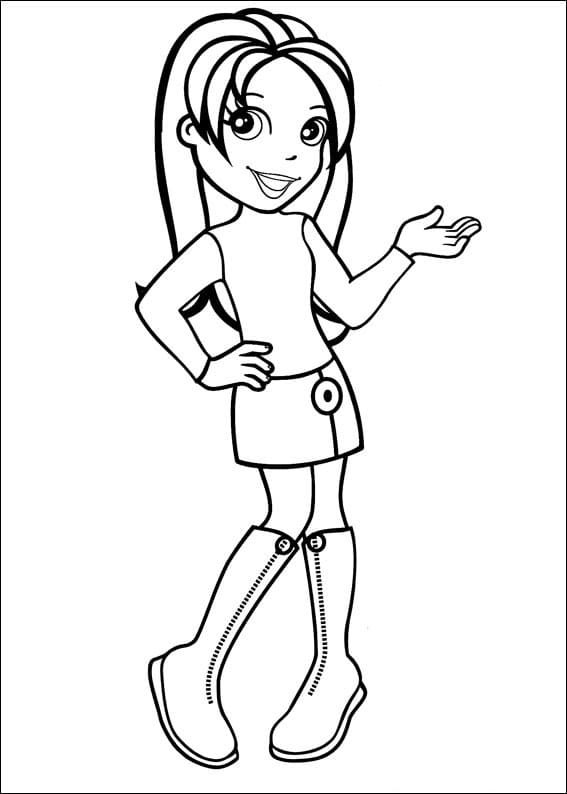 Coloriage polly pocket 23