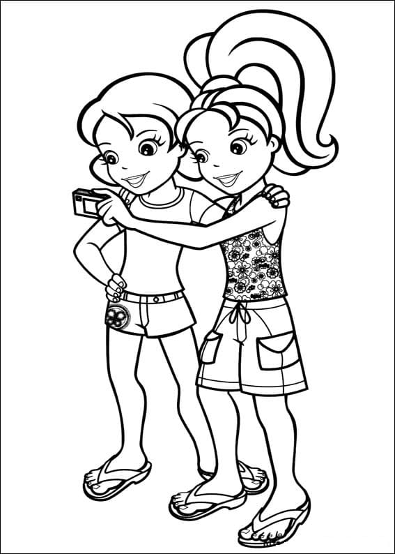 Coloriage polly pocket 25