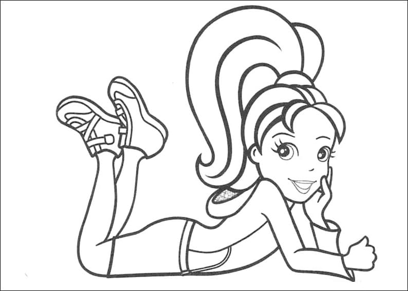 Coloriage polly pocket 26