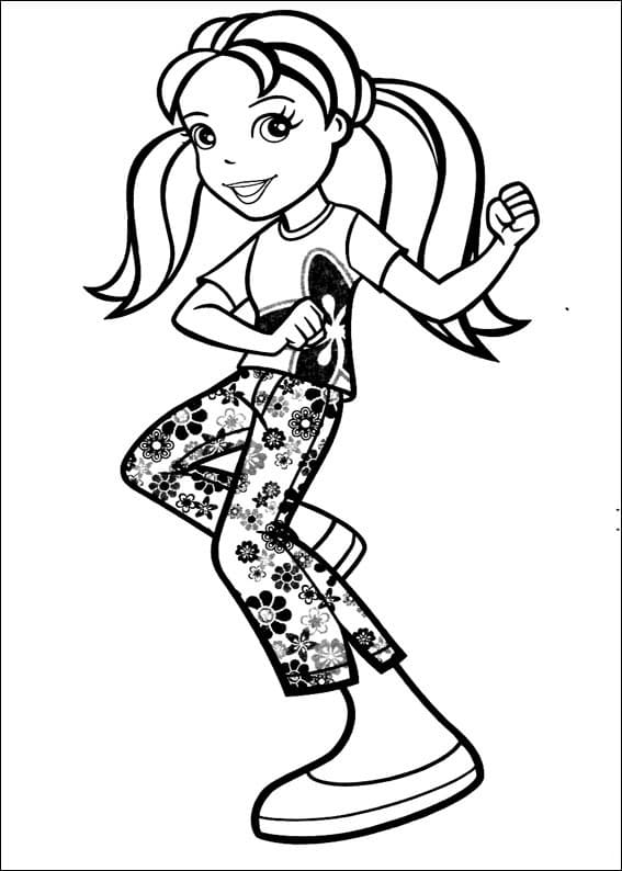 Coloriage polly pocket 28