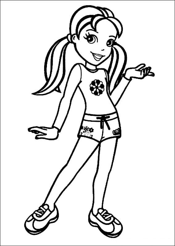 Coloriage polly pocket 3