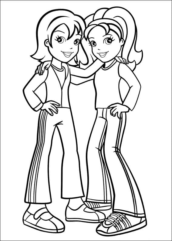 Coloriage polly pocket 30