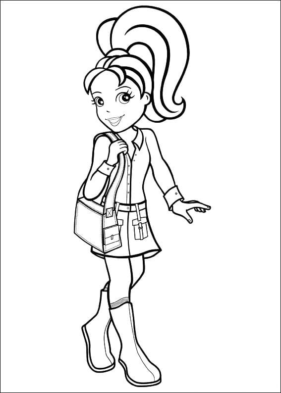 Coloriage polly pocket 4