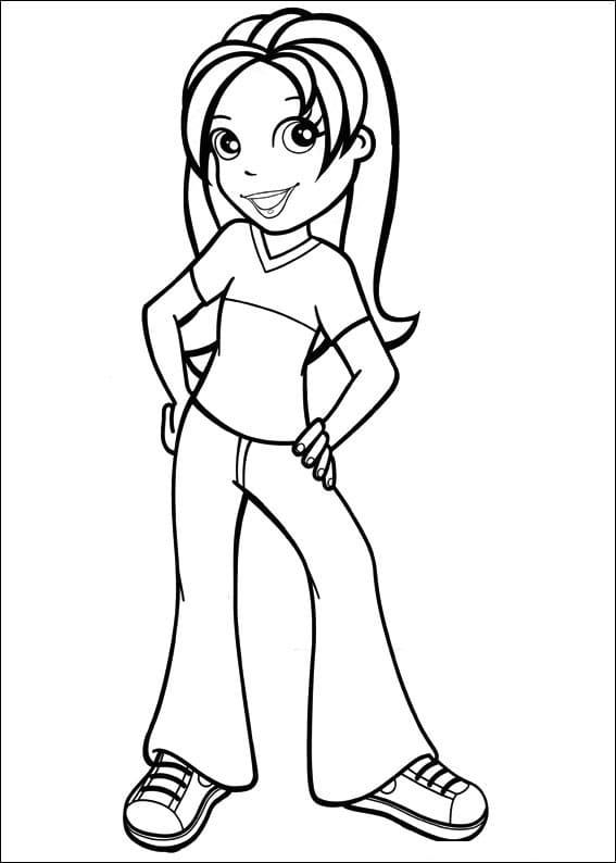 Coloriage polly pocket 5