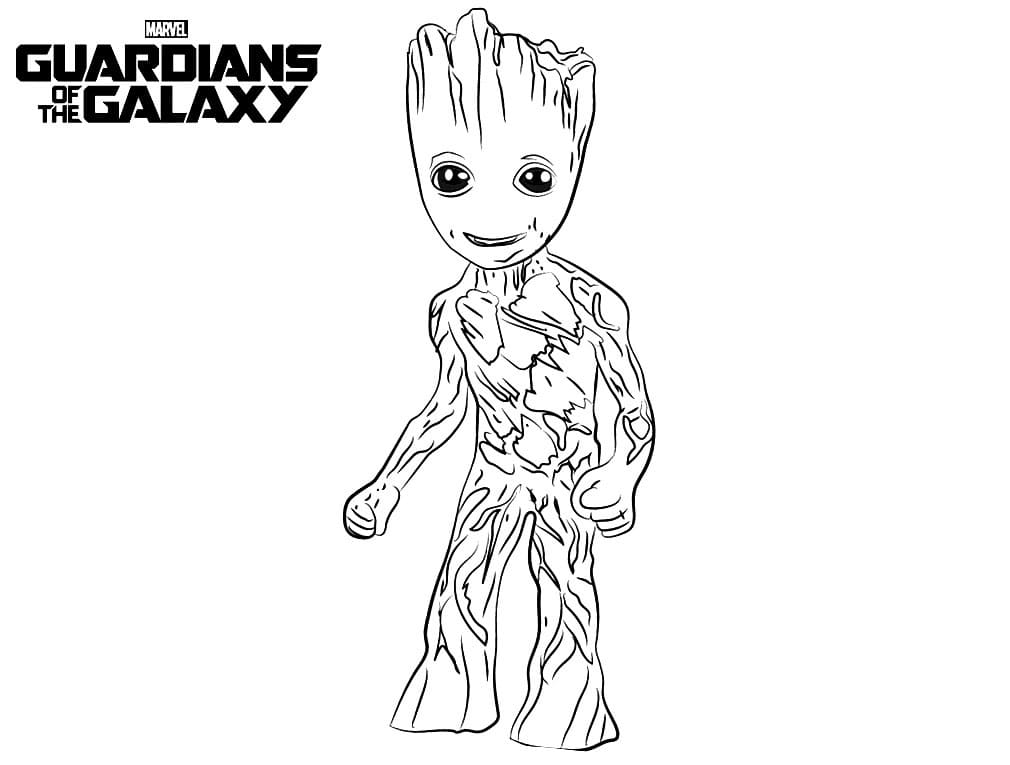 Coloriage groot charmant