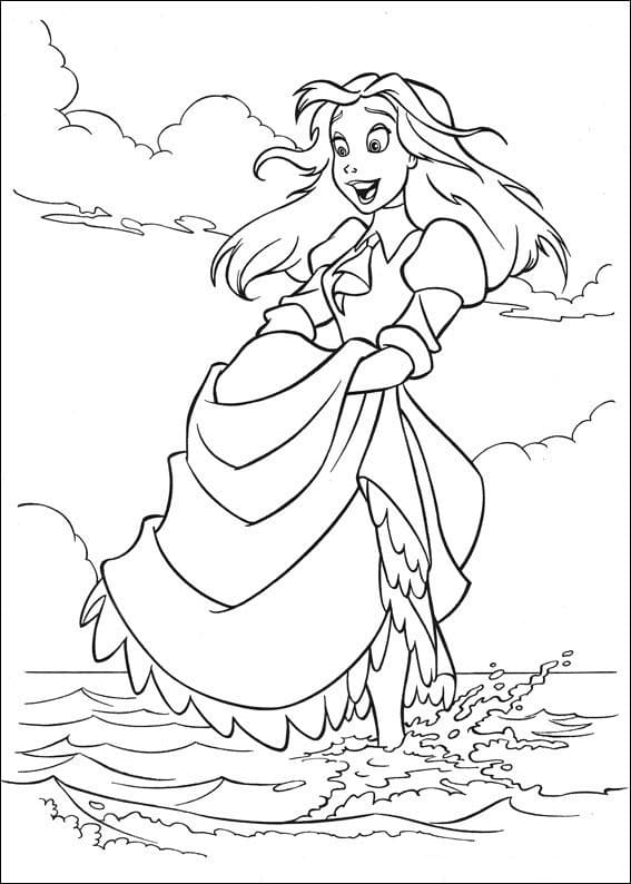 Coloriage jane porter