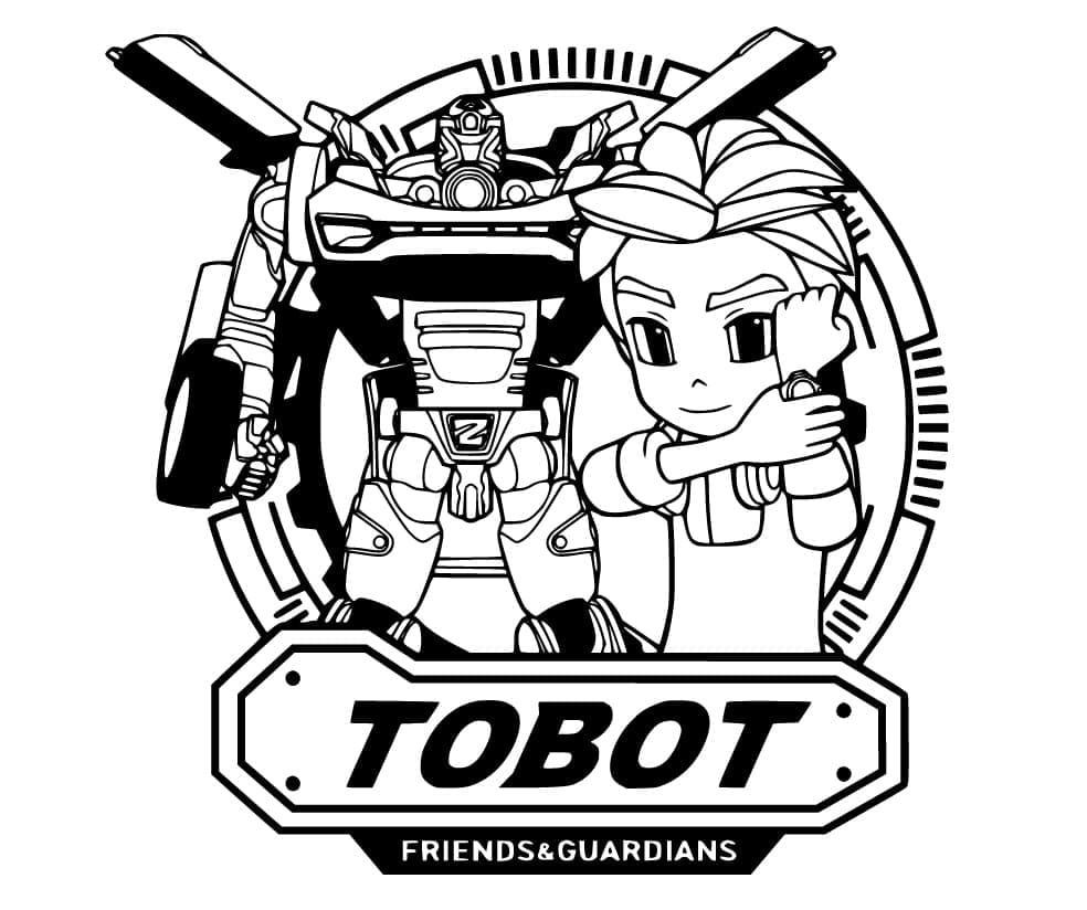 Coloriage tobot 2