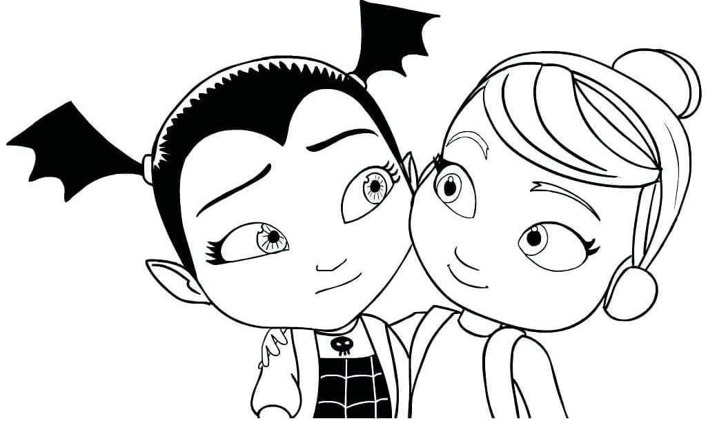 Coloriage vampirina 5