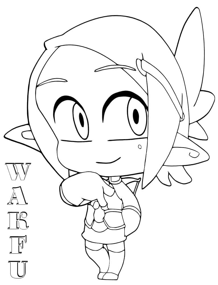 Coloriage wakfu 12