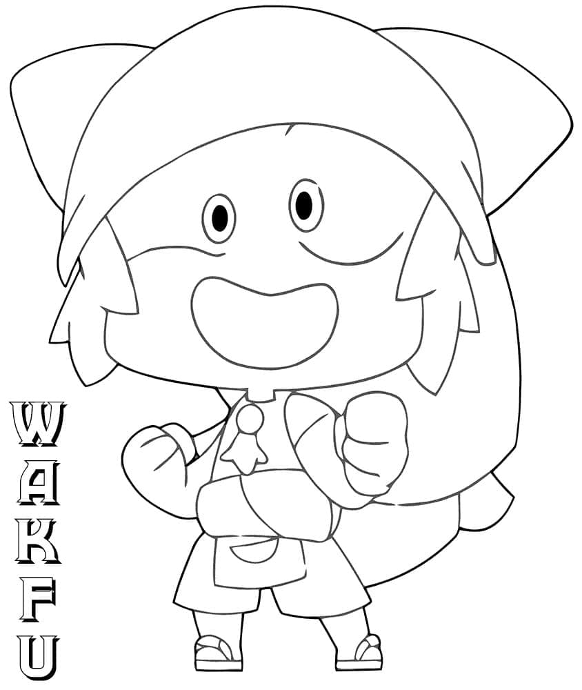 Coloriage wakfu 16