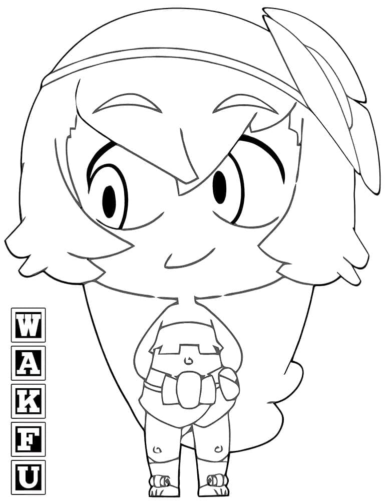 Coloriage wakfu 9