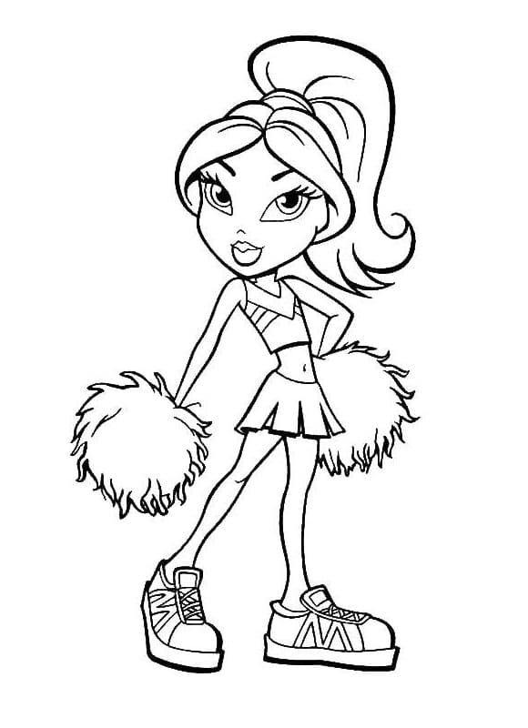 Coloriage bratz 9