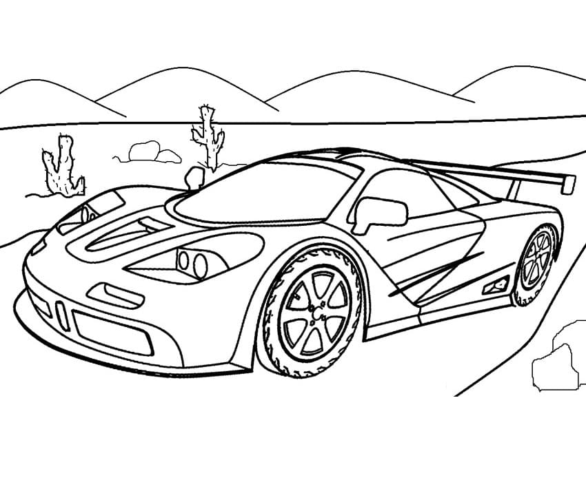 Coloriage bugatti 2