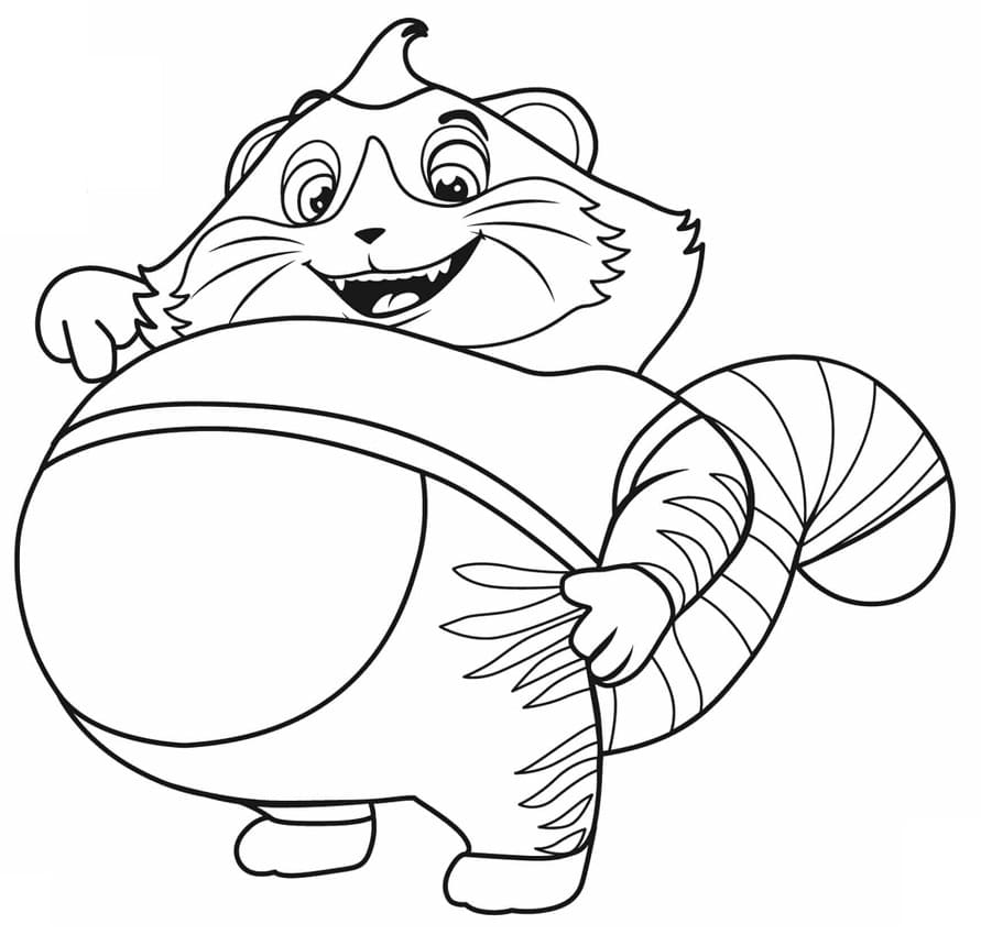 Coloriage meatball de 44 chats à imprimer