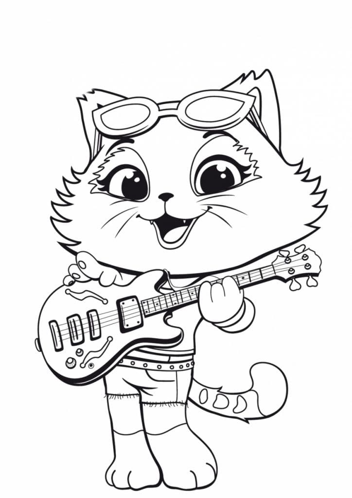Coloriage milady adorable à imprimer