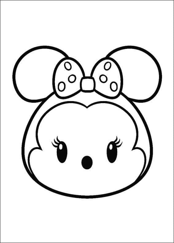 Coloriage Tsum Tsum à imprimer