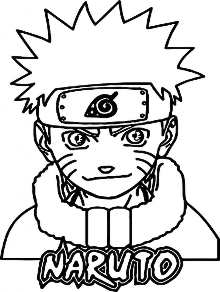 Coloriage Naruto Incroyable à imprimer