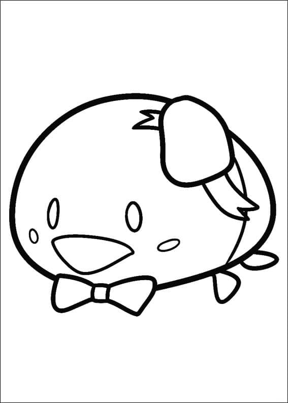 Coloriage tsum tsum 1