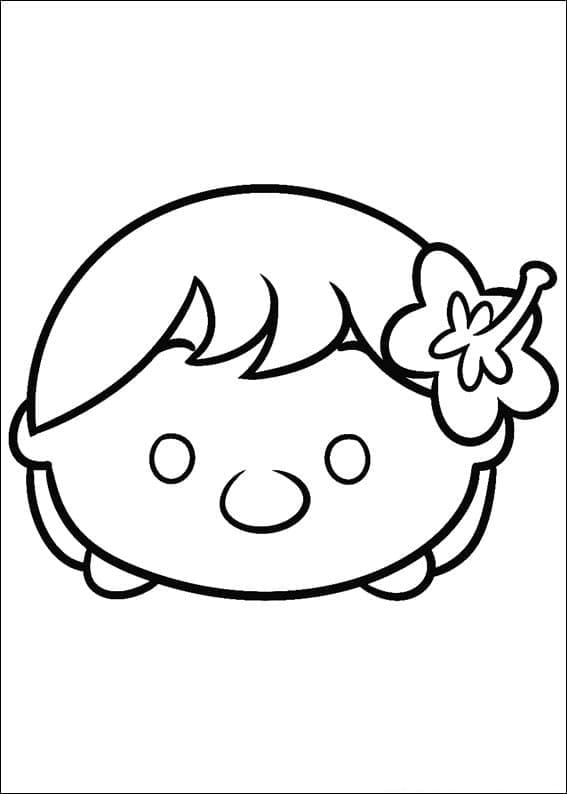 Coloriage tsum tsum 4