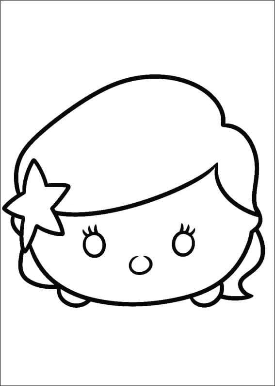 Coloriage tsum tsum 8