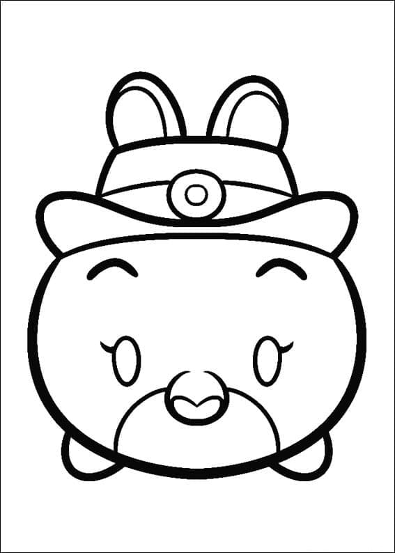 Coloriage tsum tsum 9