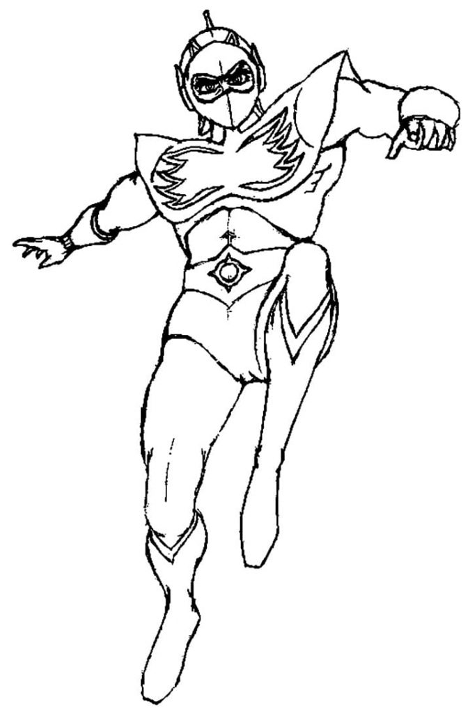 Coloriage Goldorak Personnage à imprimer