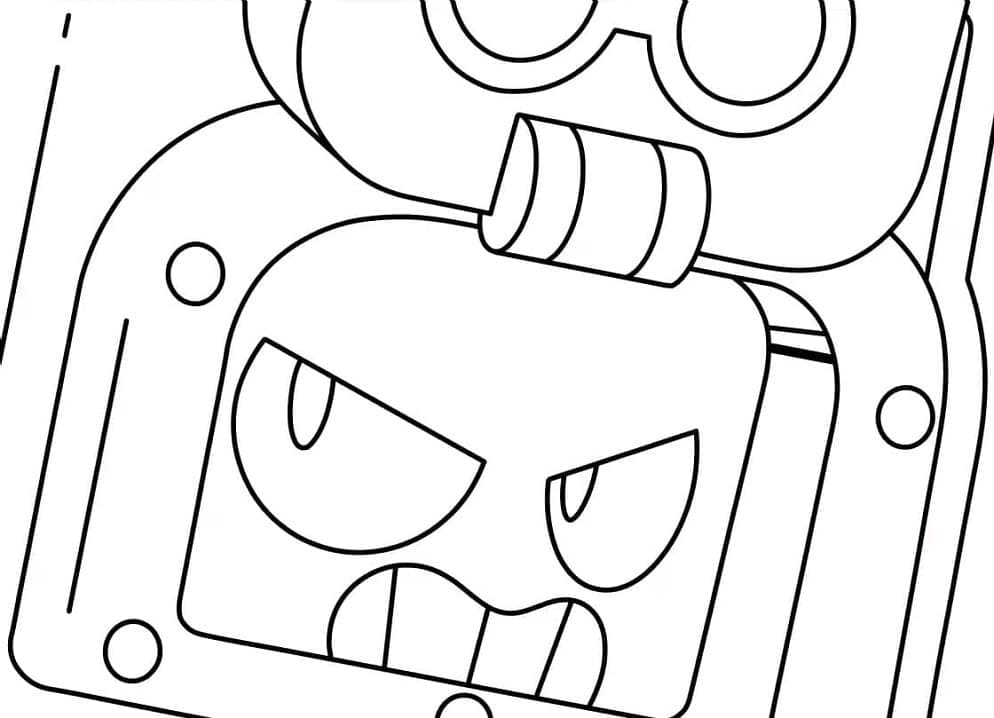 Coloriage ash brawl stars (10) à imprimer