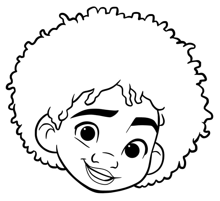 Coloriage encanto antonio