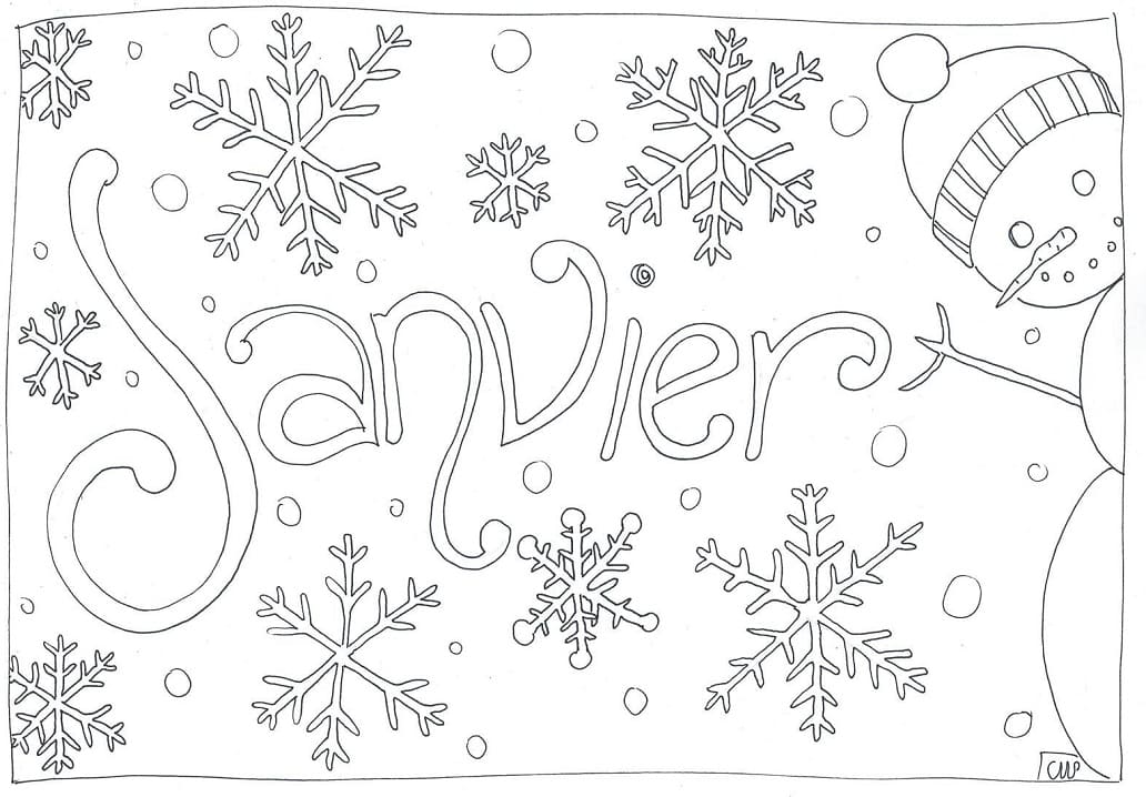 Coloriage Janvier (5)