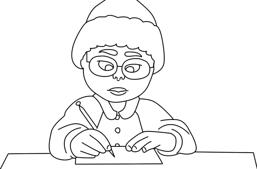 Coloriage Mei Lee 2