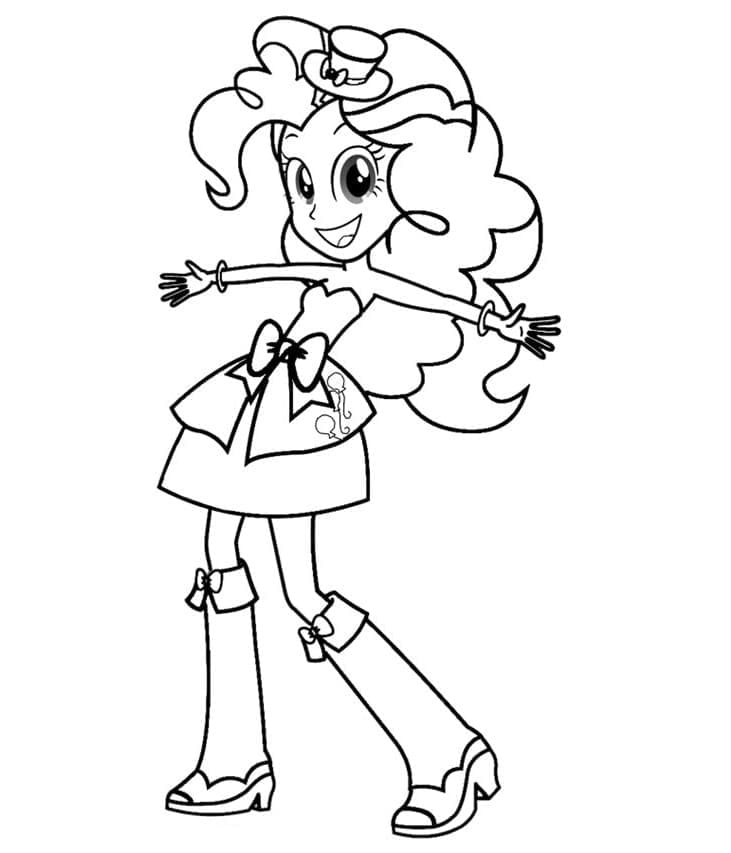 Coloriage Equestria Girls 10