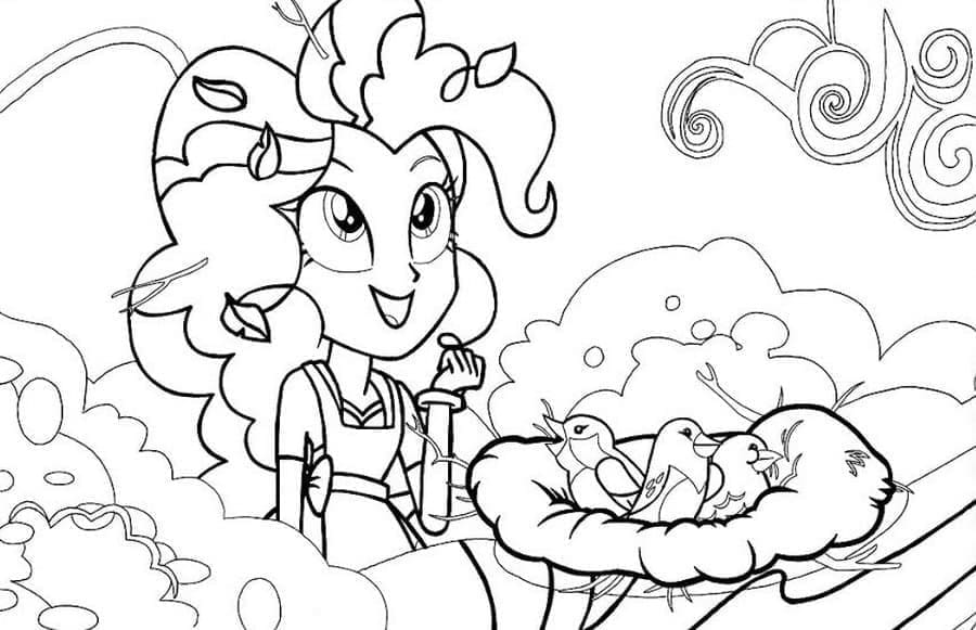 Coloriage Equestria Girls 28