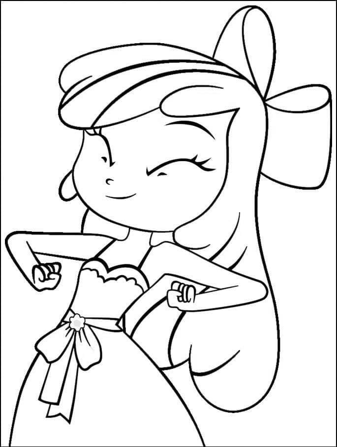 Coloriage Equestria Girls 4