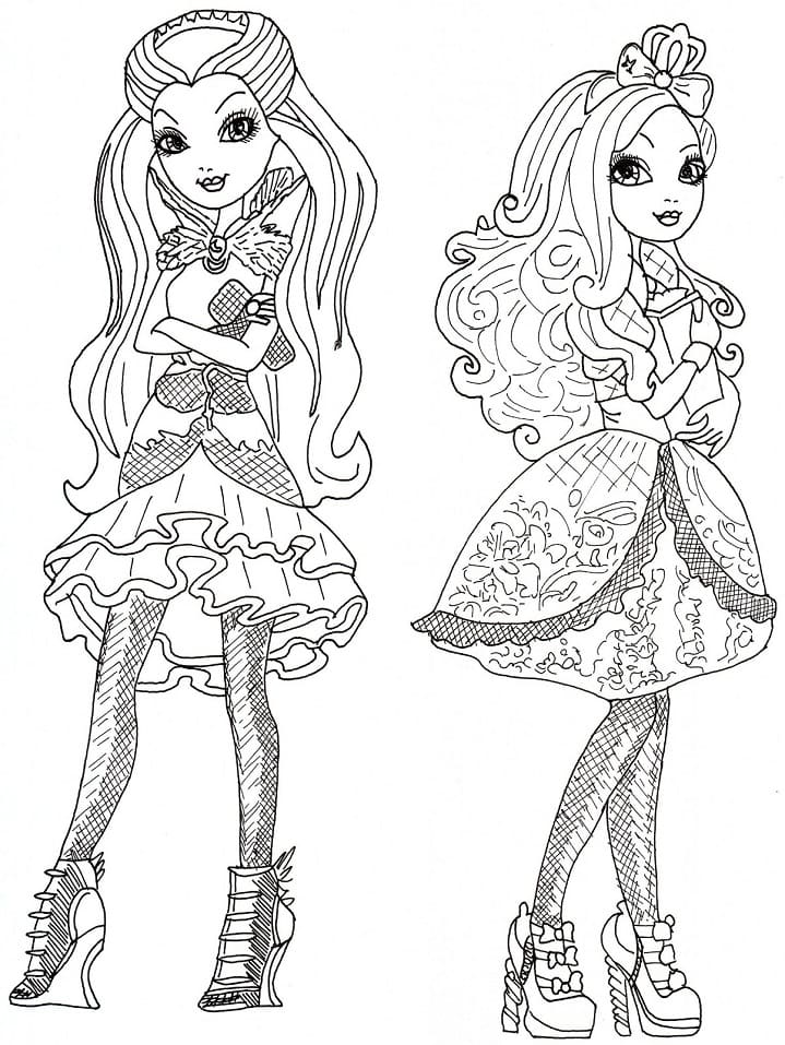 Coloriage Ever After High 1