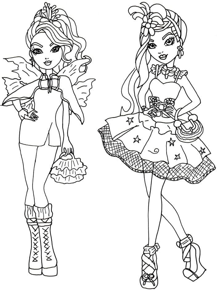 Coloriage Ever After High 4