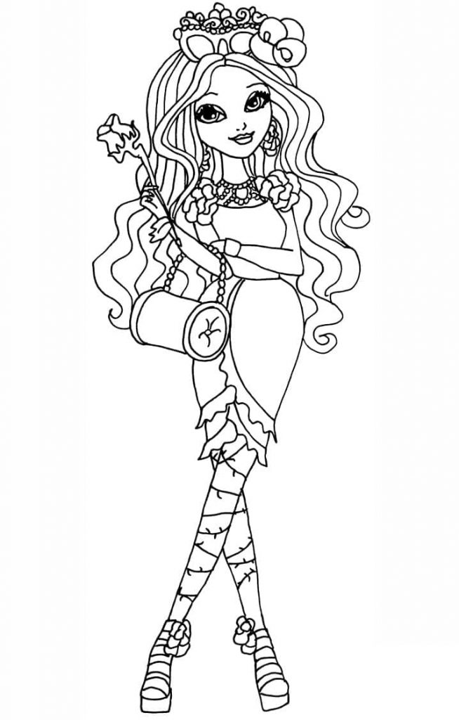 Coloriage Ever After High 6 à imprimer