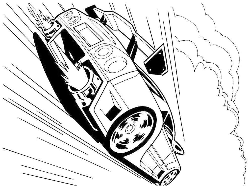 Coloriage Hot Wheels 1