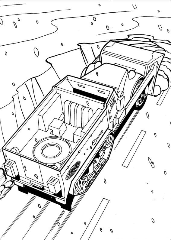 Coloriage Hot Wheels 25