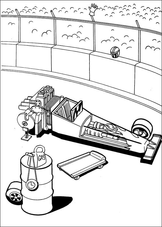 Coloriage Hot Wheels 26