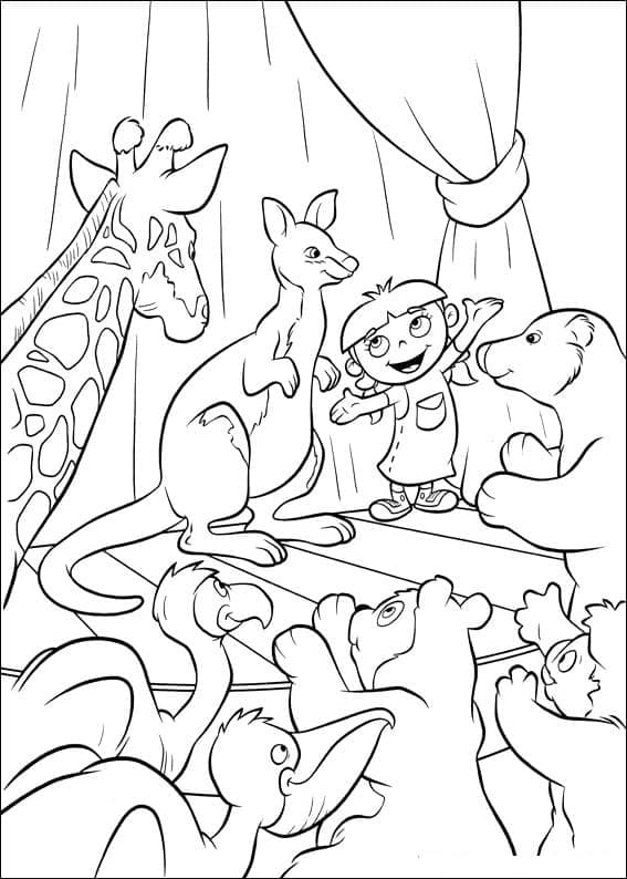 Coloriage Annie Les Petits Einstein