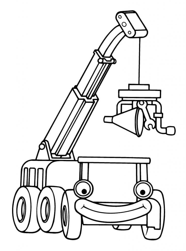 Coloriage Bob Le Bricoleur (30) à imprimer
