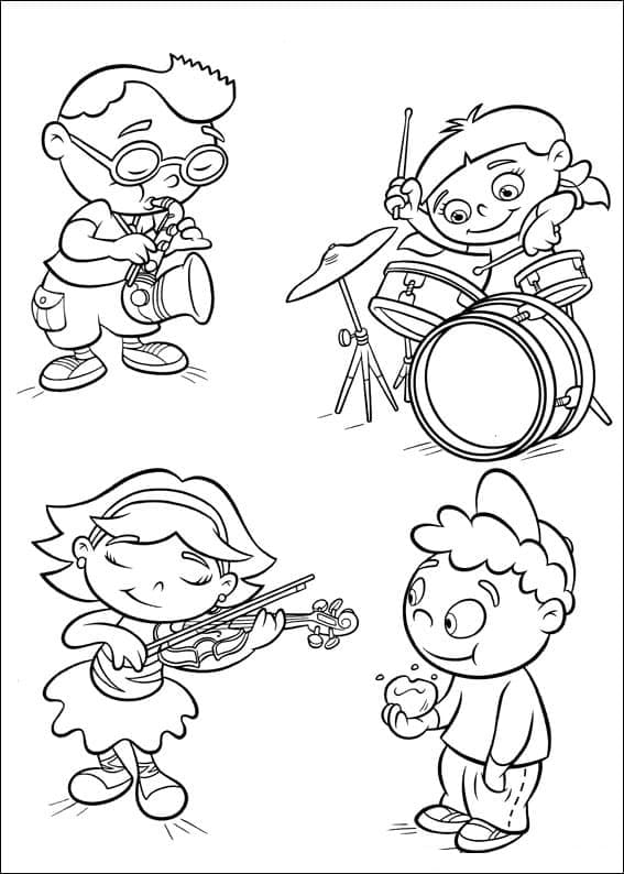 Coloriage Les Petits Einstein (7)