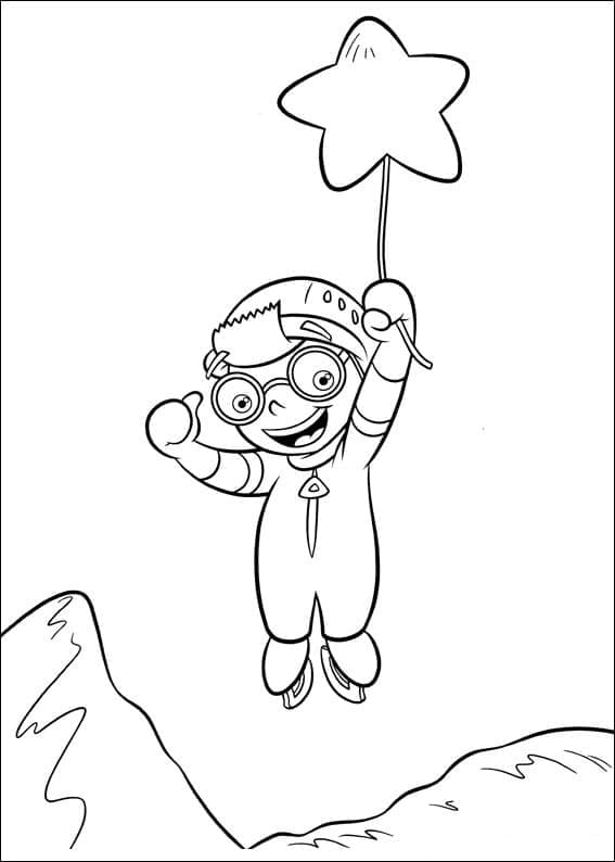 Coloriage Les Petits Einstein Leo