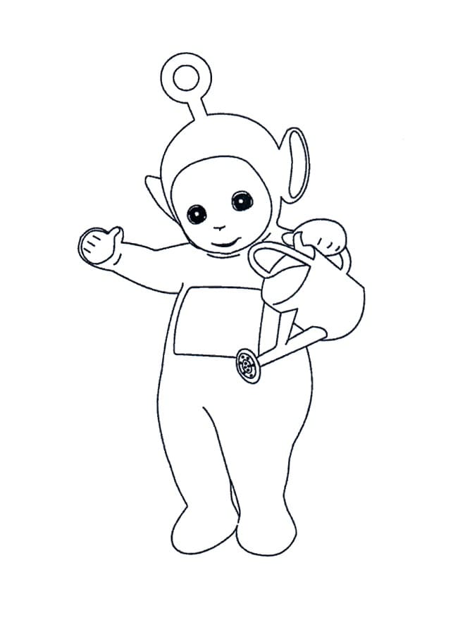 Coloriage Les Télétubbies Po